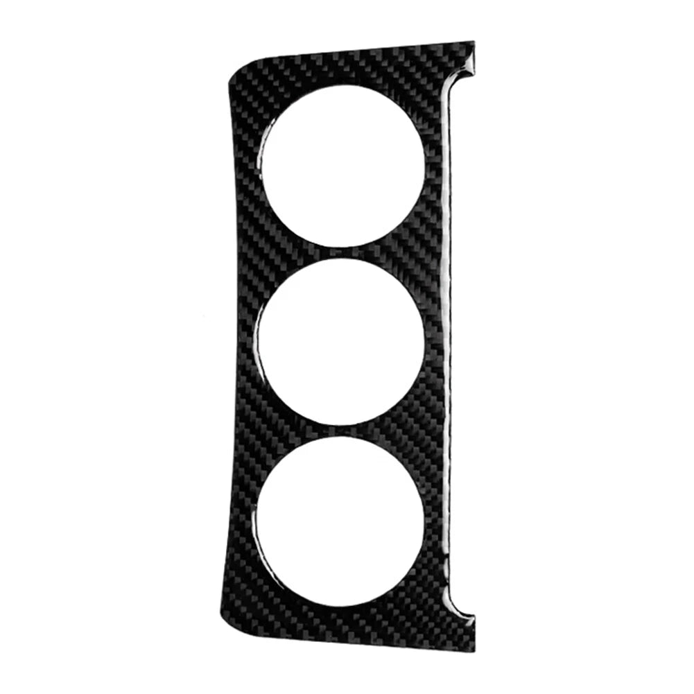 Carbon Fiber Central Console Knob Cover for Nissan 350Z (2003-2009)