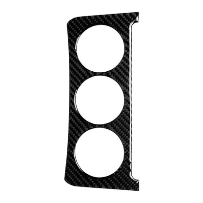 Carbon Fiber Central Console Knob Cover for Nissan 350Z (2003-2009)