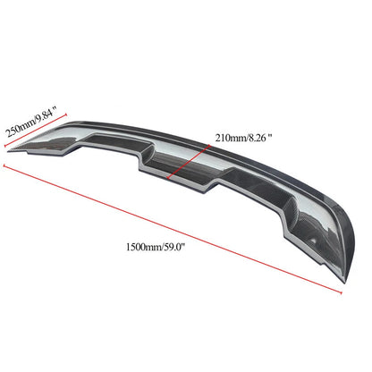 Real Carbon Fiber Refit Rear Wing Trunk Spoiler for Ford Mustang 2015-2022
