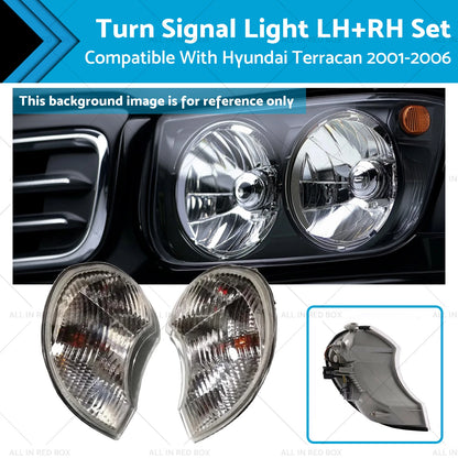 Corner Light Indicator Lamps LH+RH for Hyundai Terracan (2001-2006)