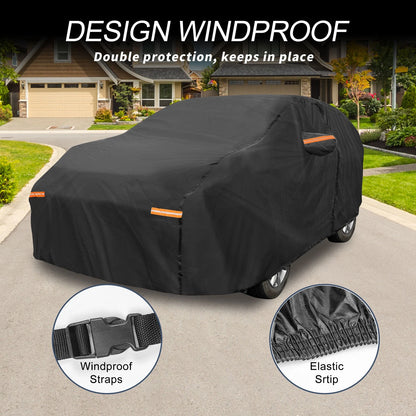 Waterproof Aluminum Film Car Cover for Kia Carnival (2020-2023)