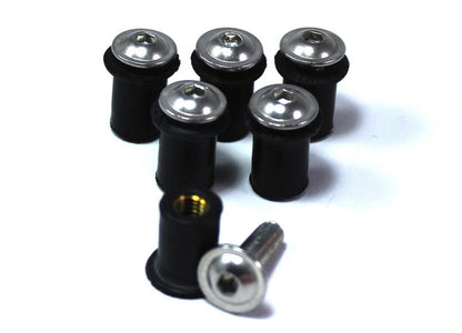 Schraube Edelstahl Verkleidung & Frontscheibe for Honda VFR750 RC30 (1987–1990)