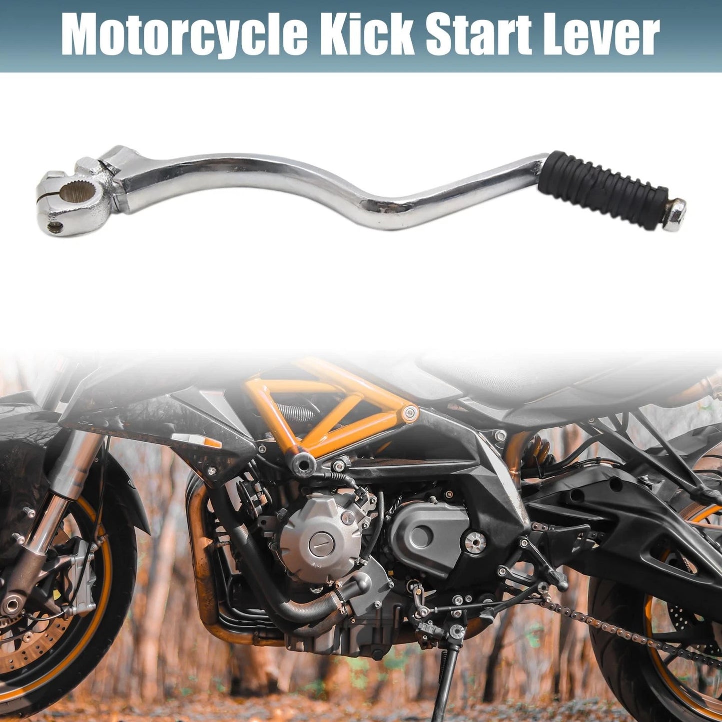 15mm Shaft Dia Kick Start Starter Lever for Motorcycle