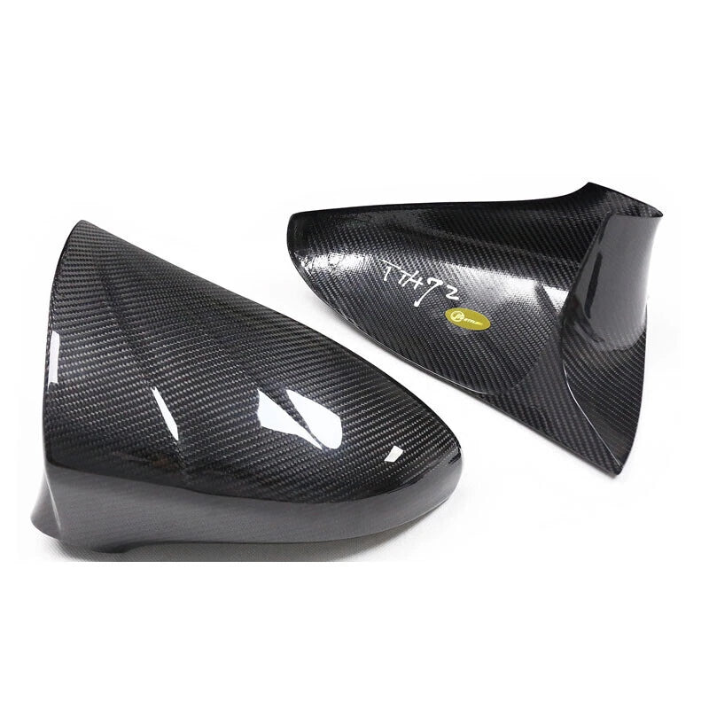 Real Carbon Fiber Add-on Mirror Cover Caps For Lexus IS250 IS300 F Sport GS350