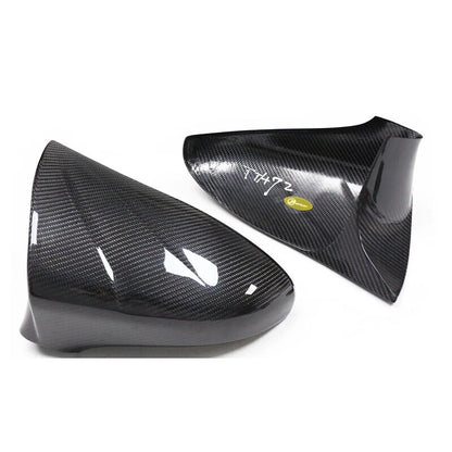 Real Carbon Fiber Add-on Mirror Cover Caps For Lexus IS250 IS300 F Sport GS350