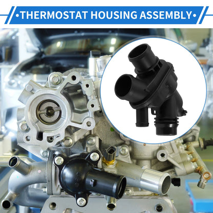 Thermostat Housing Assembly with Sensor for Land Rover LR4 Discovery (2010-2016)