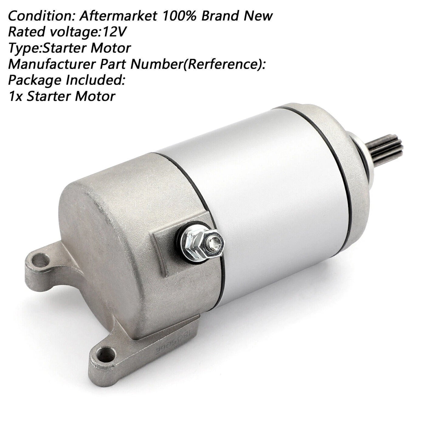 Starter Motor for Yamaha Grizzly 350 YFM35 (2007-2014)