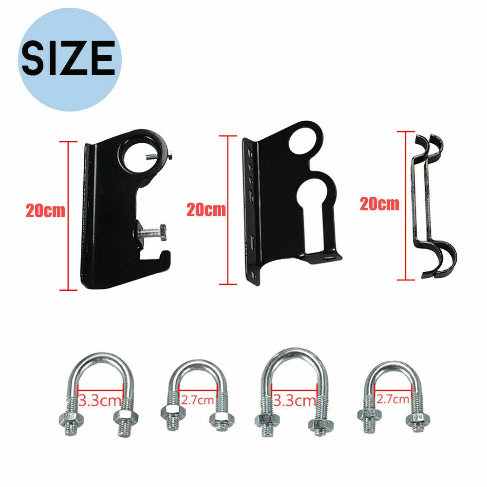 Hi Lift Jack & Shovel Holder for 4x4 Offroad Roof Rack
