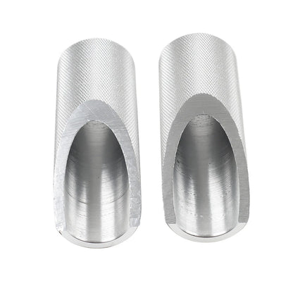 Silver Motorcycle Footpegs for Honda Ruckus Zoomer (2003-2023)
