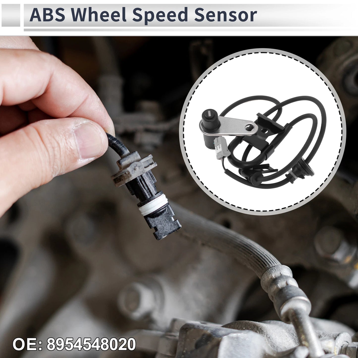 ABS Wheel Speed Sensor for Toyota Highlander (2001-2003) 1 x Rear Right