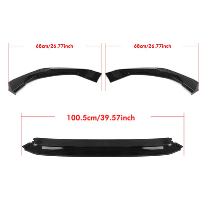 Front Lower Spoiler Lip Splitter for Honda Civic (2016-2021)