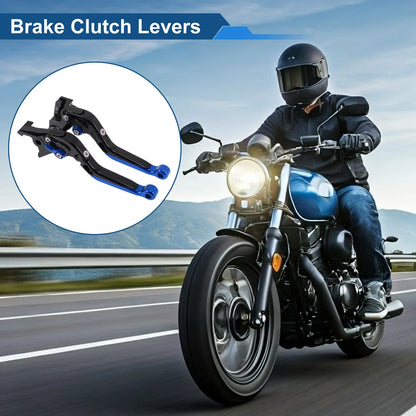 Levers / 2 x Adjustable / Brake/Clutch Levers for Kawasaki Z650RS (2022–2022)