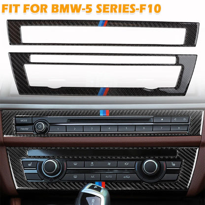 Carbon Fiber Console Air-Condition Vent Cover for BMW F10 5 Series (2011-2017)