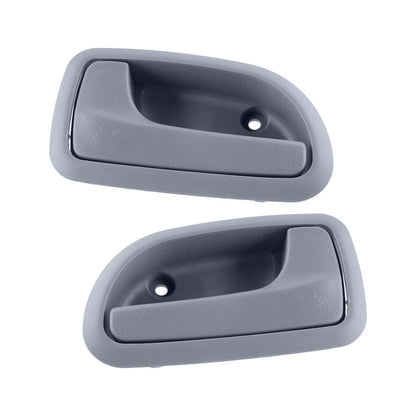 Gray 1 Pair Inside Door Handle for Kia Picanto Morning (2008-2010)