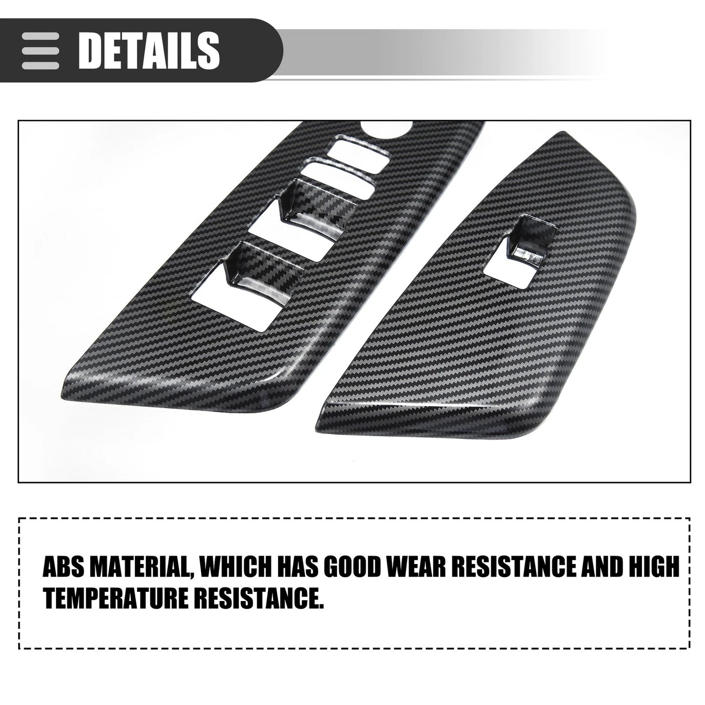 Window Switch Panel Cover Trim for Honda CR-V (2017-2022)