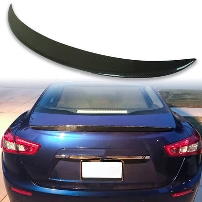 Boot Spoiler Carbon Fiber V1 for Maserati Ghibli (2013-2023)