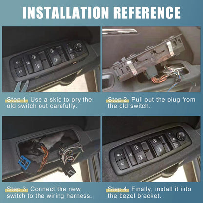 Power Window Master Control Switch Driver Side for Mazda 3 (2004-2009)