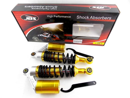 280mm JBS Lowering Air Nitrogen Cell Shock Absorbers for Suzuki T250 (76-77)