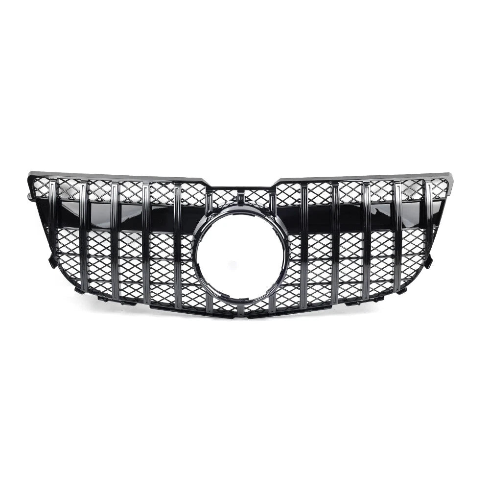 GTR Style Front Bumper Grille for Benz GLK Class X204 (2013-2015) Black
