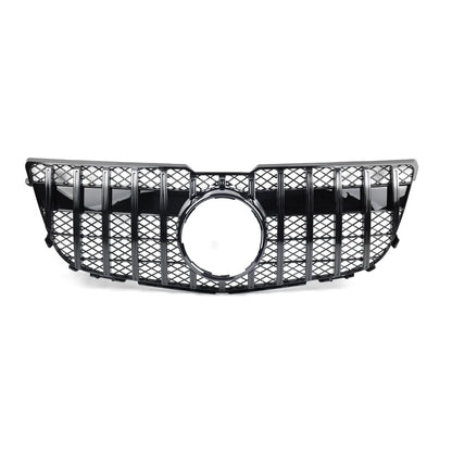 GTR Style Front Bumper Grille for Benz GLK Class X204 (2013-2015) Black