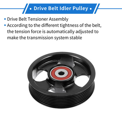 Drive Belt Idler Pulley for Toyota RAV4 (2006-2008) 1 x Quality Replacement