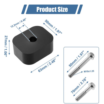 Seat Spacer Blocks for Toyota Tundra (2007)