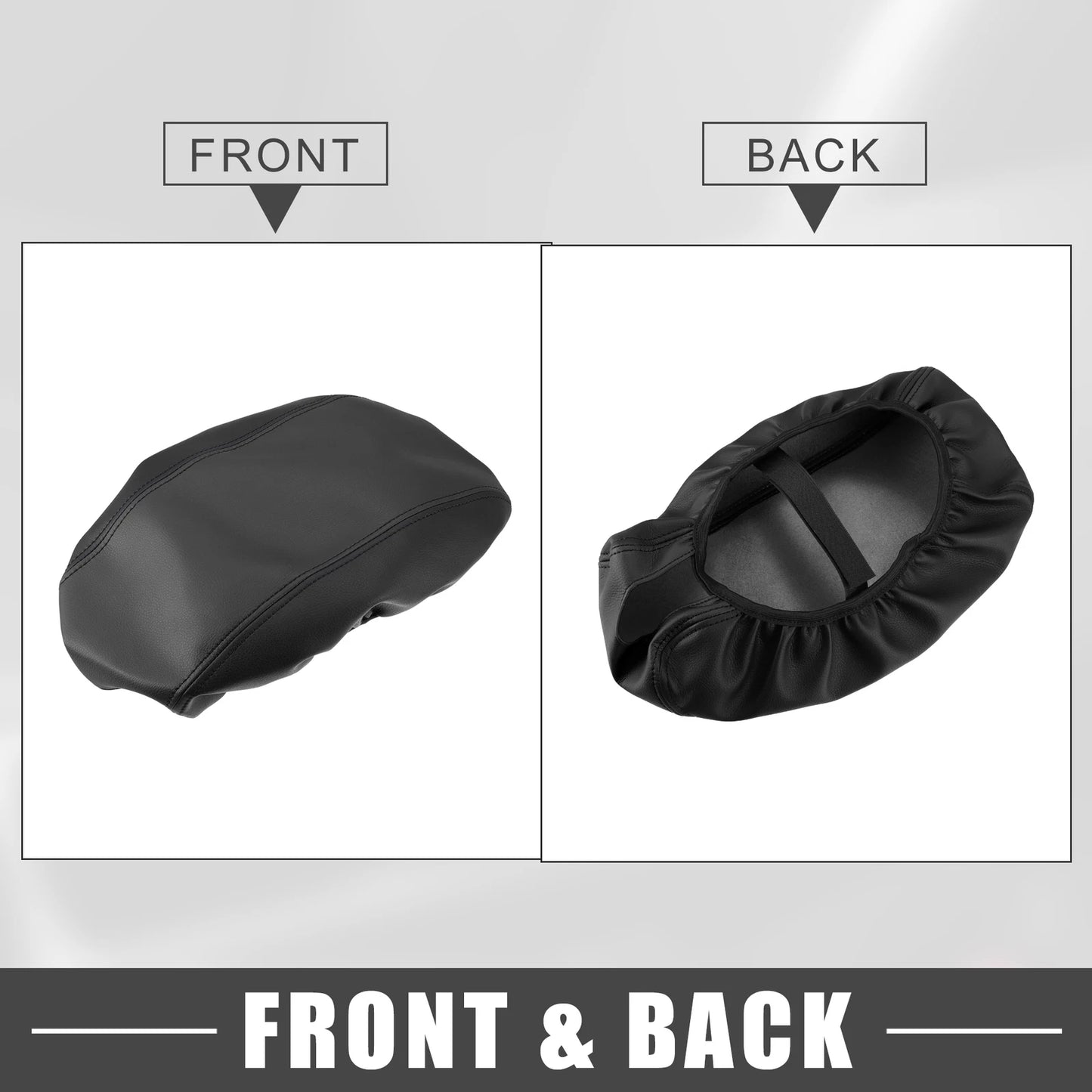 Center Console Armrest Cover for Dodge Durango (2011-2021) Black