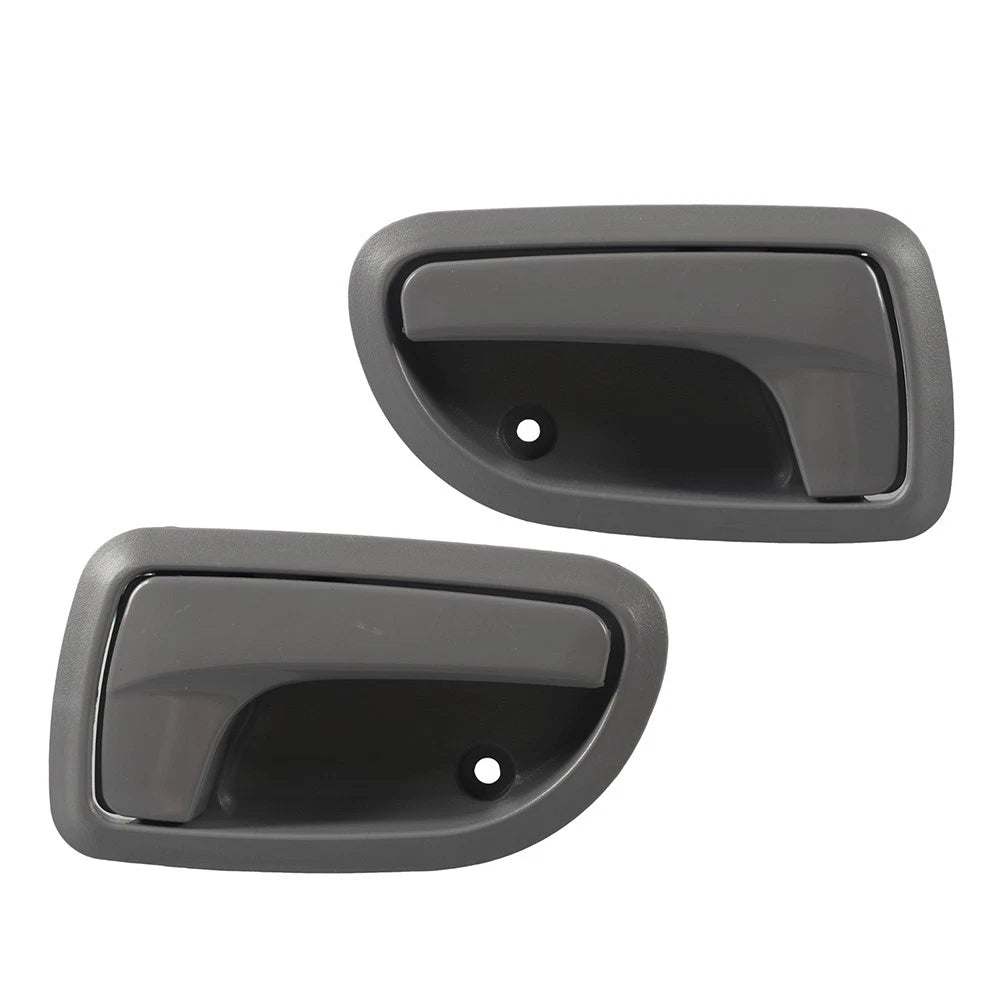 Gray Inside Door Handle Pair for Kia Picanto Morning (2008-2010)