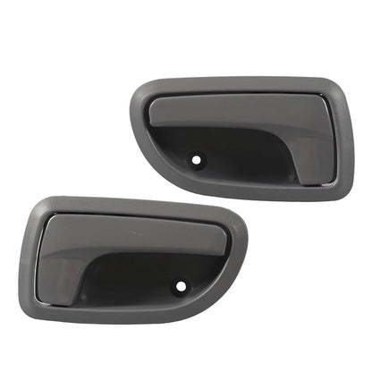 Gray Inside Door Handle Pair for Kia Picanto Morning (2008-2010)