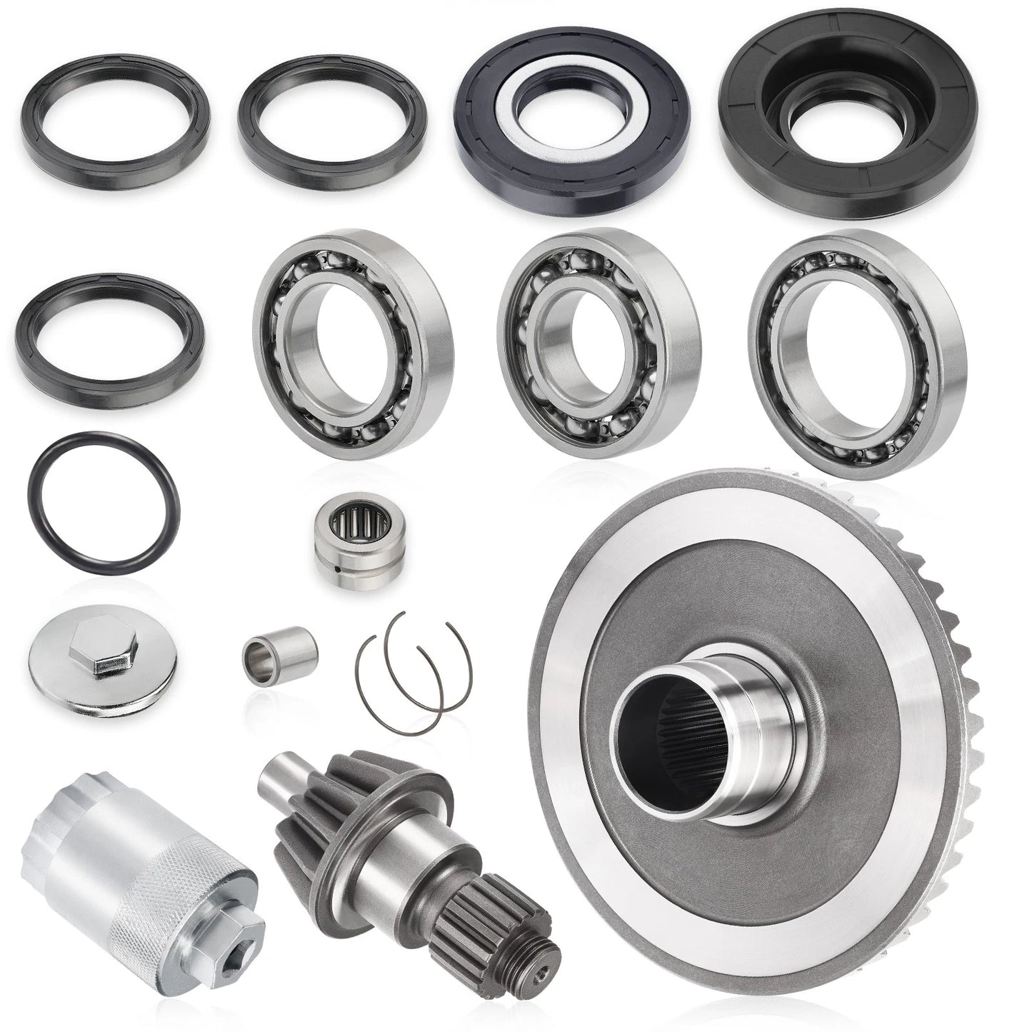 Rear Differential Seal Kit & Nut Tool for Honda TRX250 (2001-2006)
