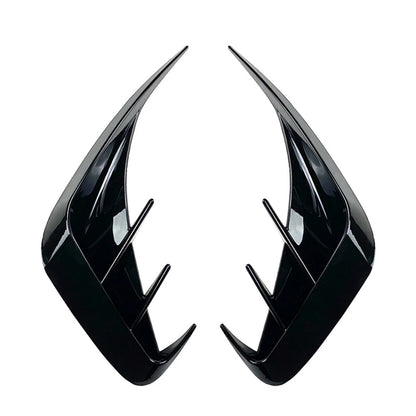 Rear Bumper Canards Lip Splitter Fins for BMW 3 Series G20 M-Sport (2019-2021)