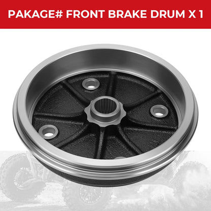 Front Wheel Brake Drum Hub for Kawasaki Mule KAF540 KAF620B (2020–2030)