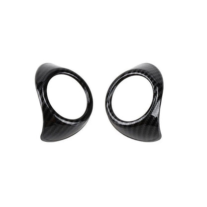 Carbon Fiber Style A Pillar Side Tweeter Speaker Cover fits Mustang 2015-2018