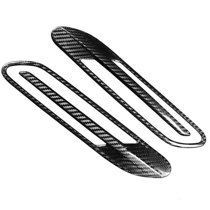 Real Carbon Fiber Side Bumper Fender Air Vent Trim For Benz AMG GT53 GT63 19-20