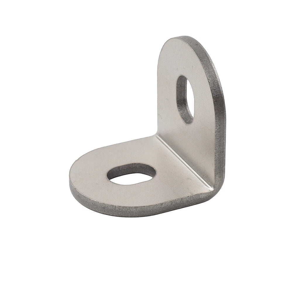 L-Shaped Mounting Bracket for Universal Motorcycle Exhaust Pipe Clamp
