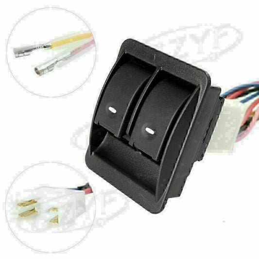 12V Wiring Harness Electric Window Switch Kit for Universal Cars