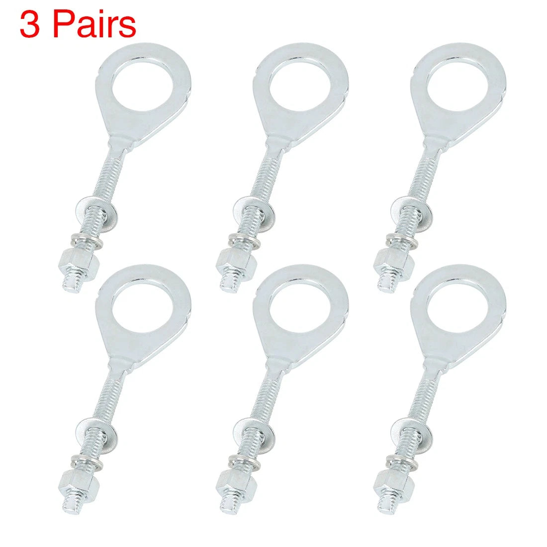 3 x 18mm Chain Axle Adjuster Tensioners for Honda CG125