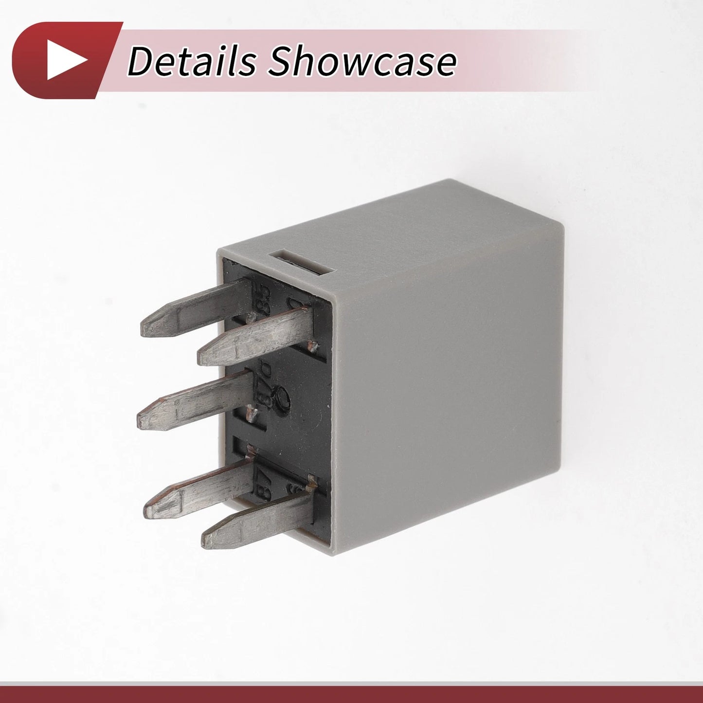 5-Pin Multi-Purpose Relay for Buick (1994-2013) 12V 20A/30A Gray
