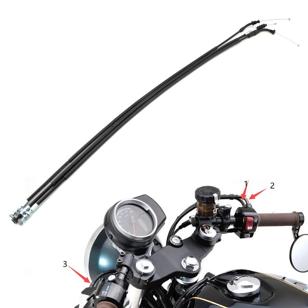 Clutch & Throttle Cables for Honda GB350 NC59 CB350 CB350S (2021+)