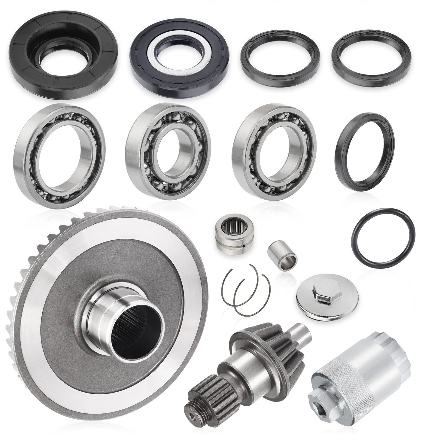Rear Diff Gear Bearings Kit for Honda TRX250 TE/TM/EX/X 1997-2023