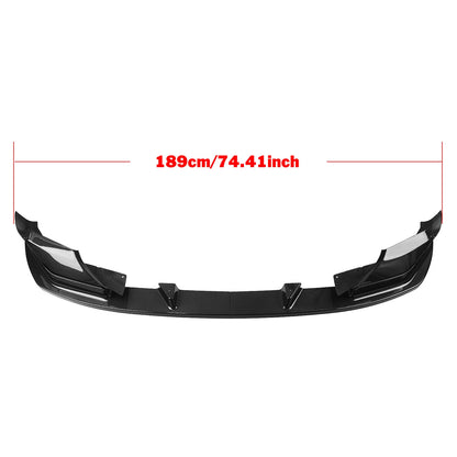Front Spoiler Lip Splitter Kit for BMW F90 M5 (2018-2020)