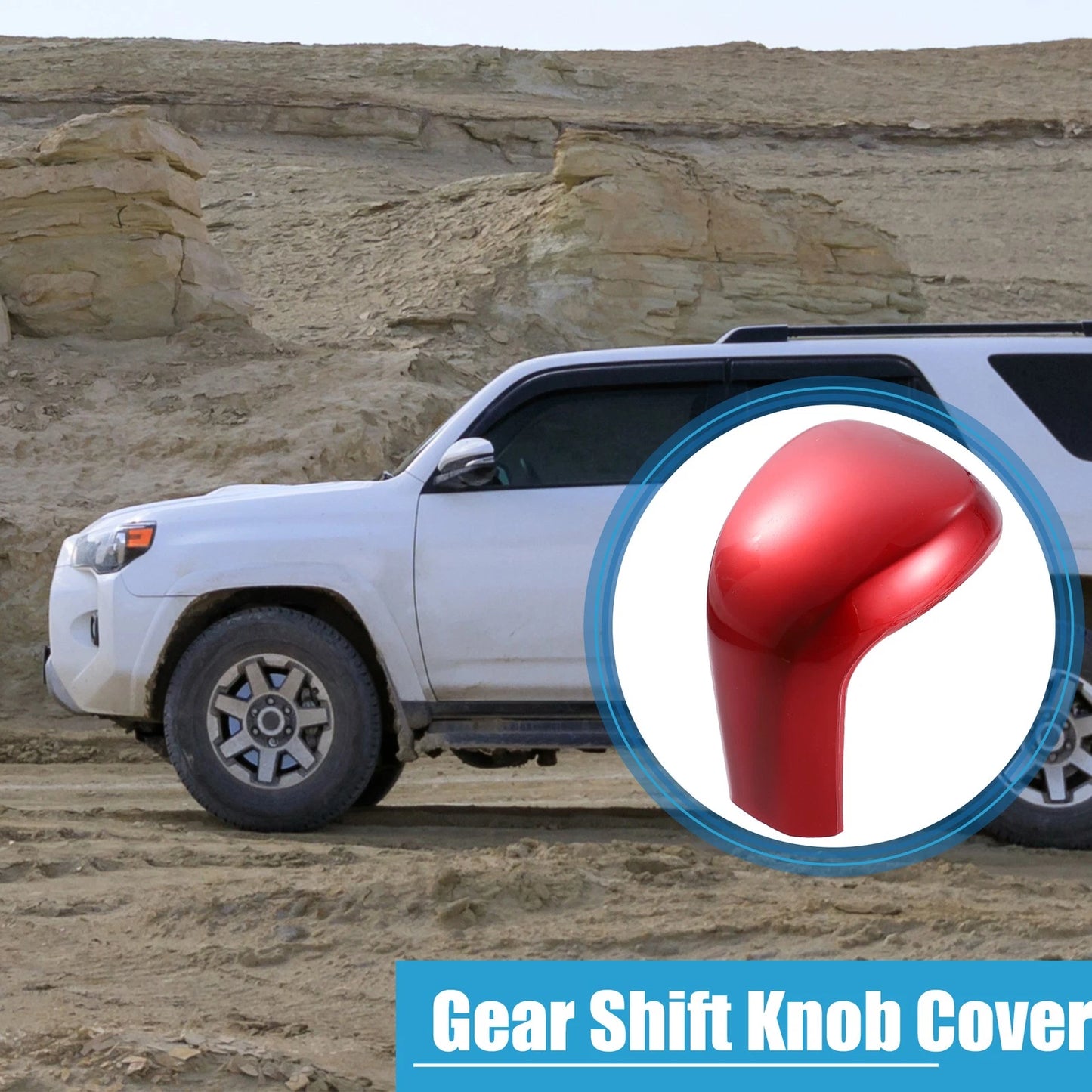 Gear Shift Lever Cover Trim for Toyota Camry Red (2018–2023)