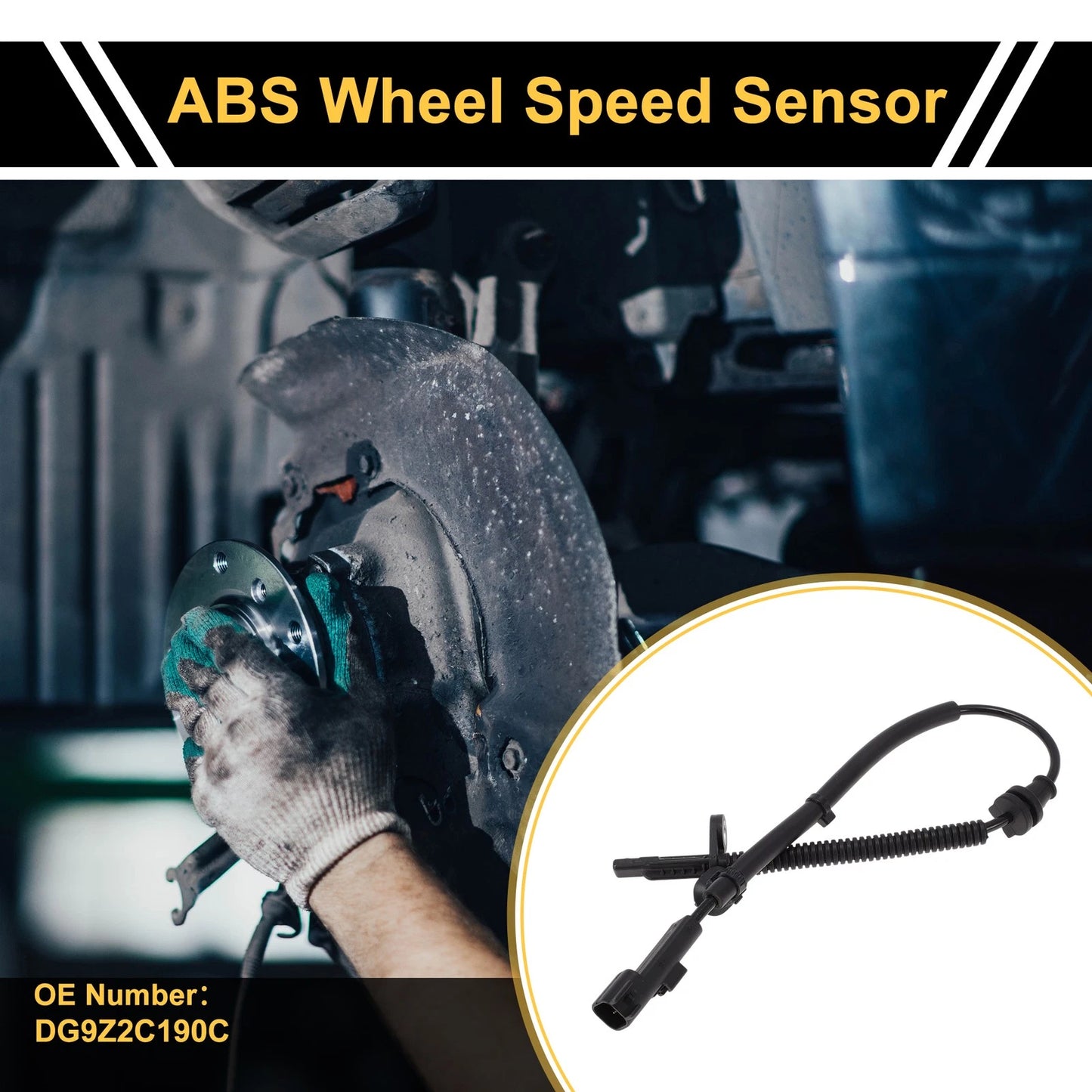 ABS Wheel Speed Sensor for Ford Edge (2015-2023) 1 x Left/Right Rear