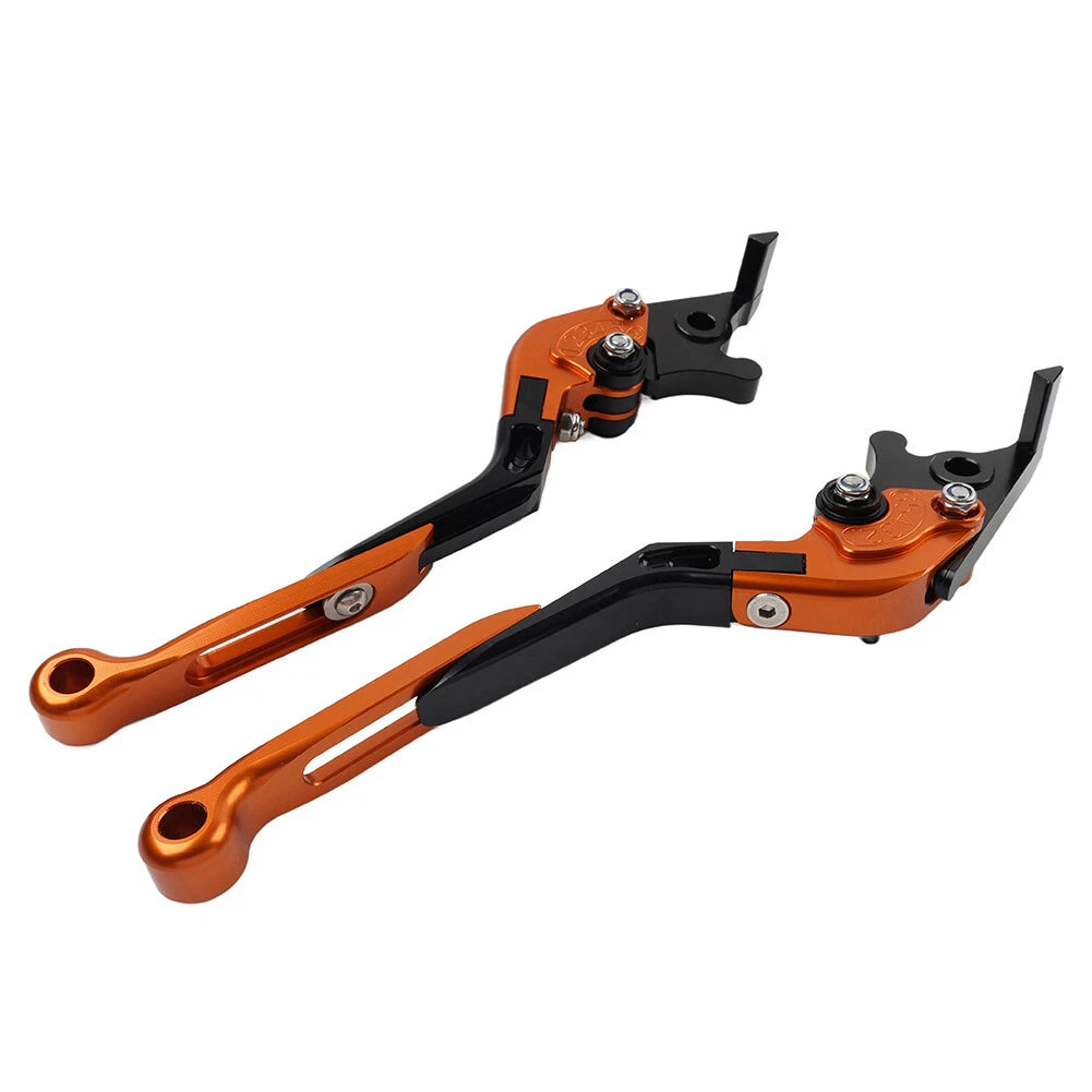 Extendable Brake Clutch Levers  Orange for Honda CBR600RR CBR1000RR (07-22)