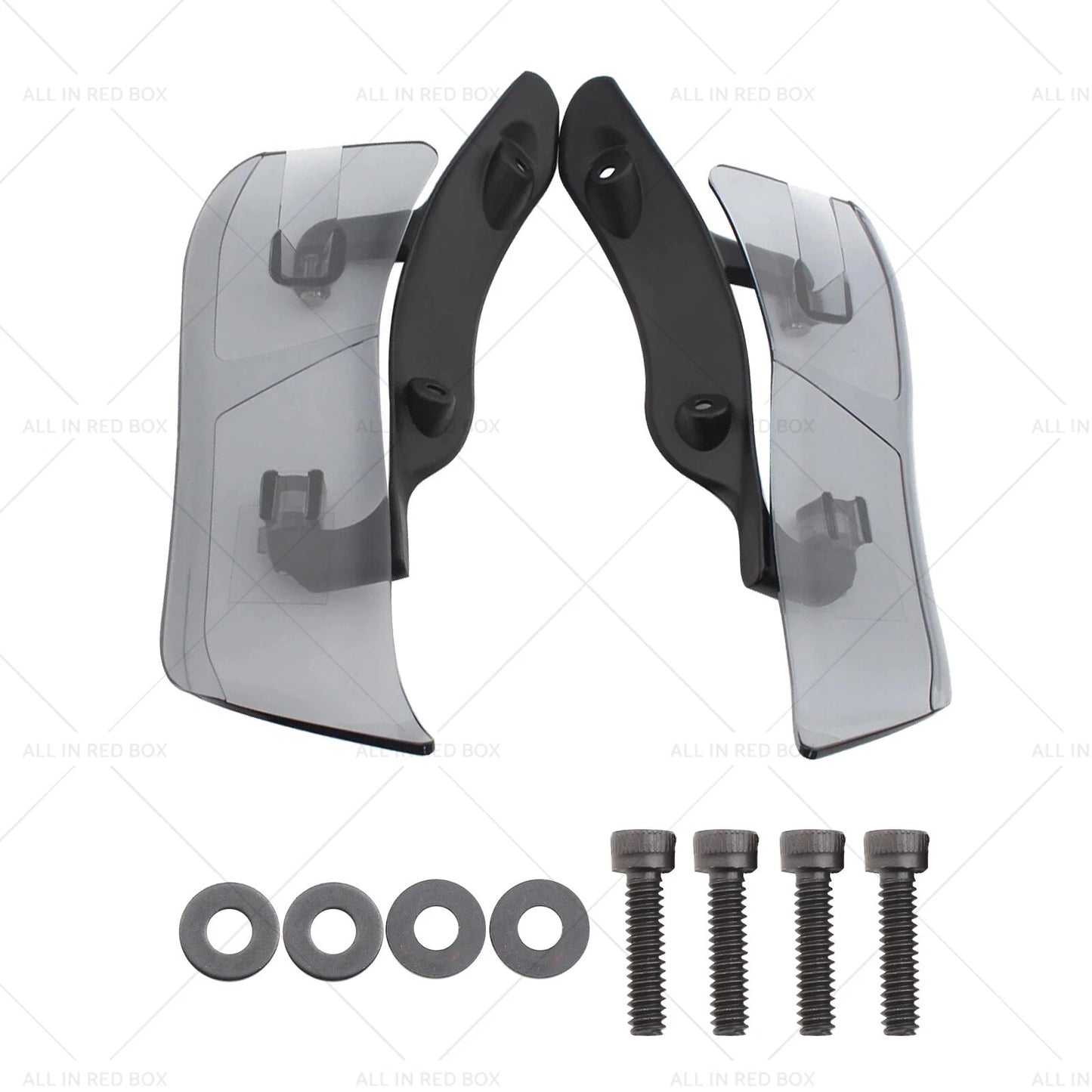 Adjustable Upper Fairing Side Wind Deflector for Harley Road Glide (2015-2023)