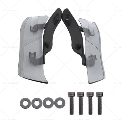 Adjustable Upper Fairing Side Wind Deflector for Harley Road Glide (2015-2023)