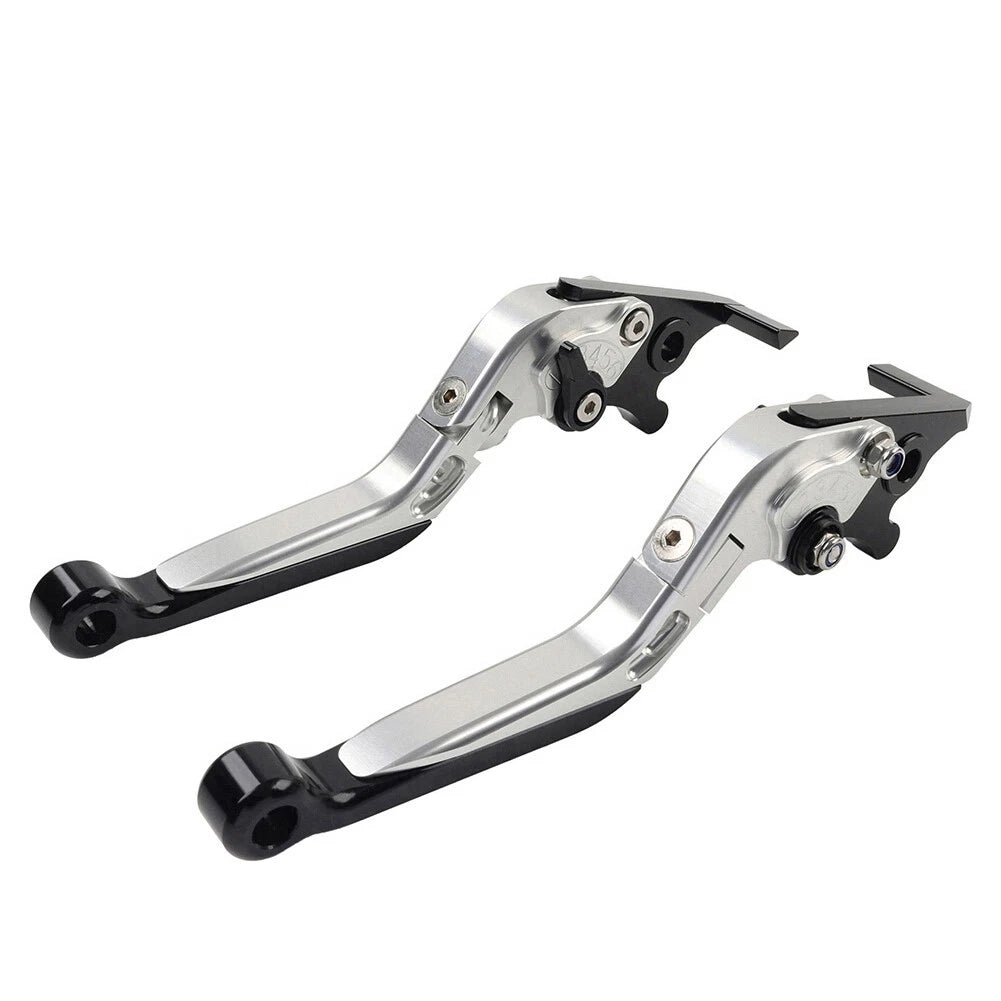 Silver CNC Extendable Brake Clutch Levers for BMW S1000XR (2015-2021)