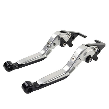 Silver CNC Extendable Brake Clutch Levers for BMW S1000XR (2015-2021)