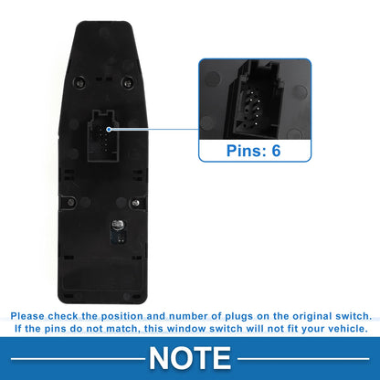 Power Window Switch for BMW 528i 530i 540i (2000-2003)