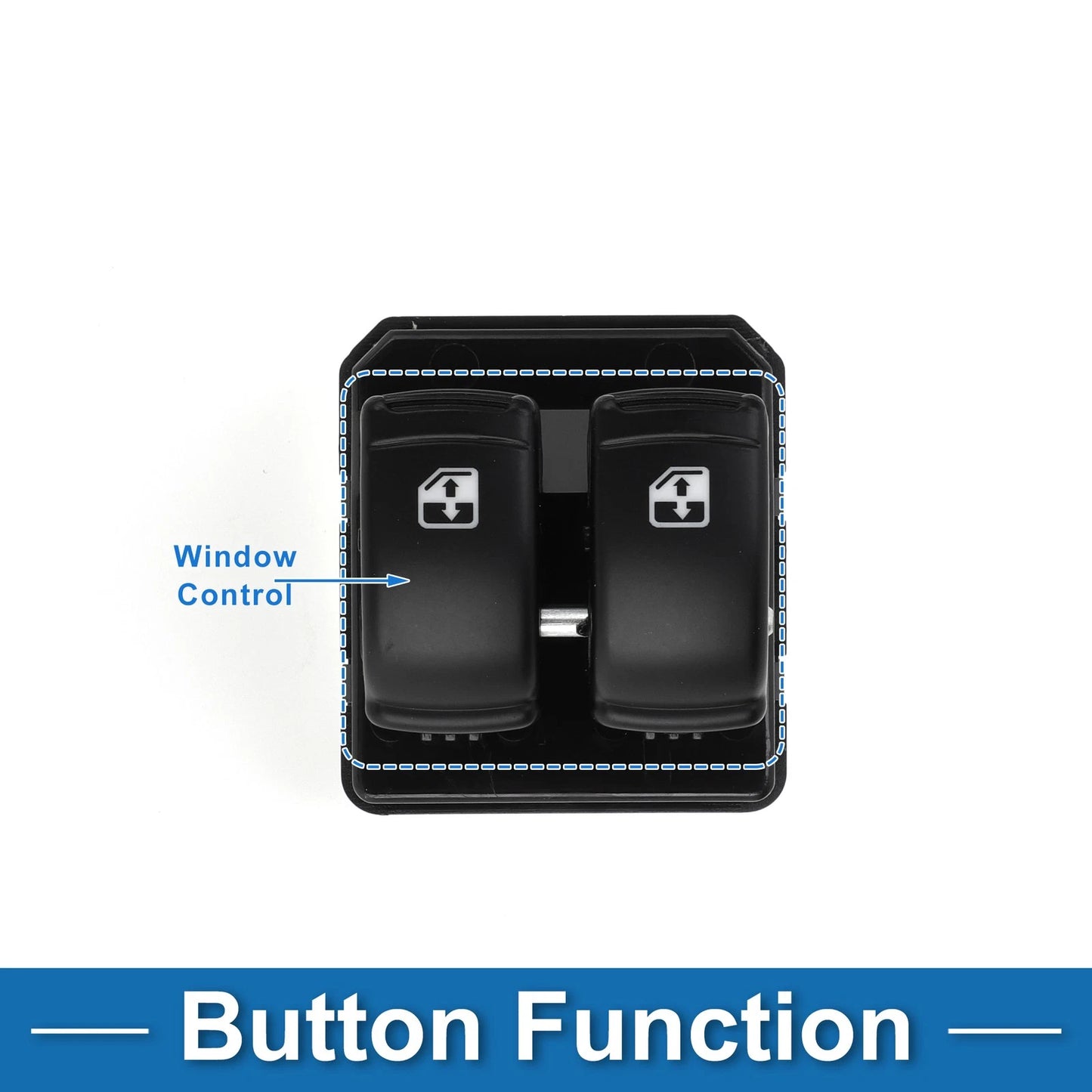 Front Passenger Side Power Window Switch for Chevrolet Aveo (2006-2011)